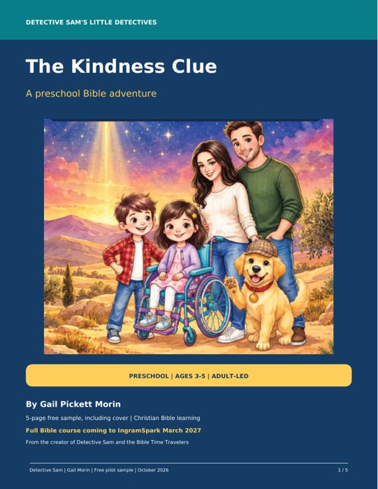 Cover of Detective Sam's Little Detectives: The Kindness Clue